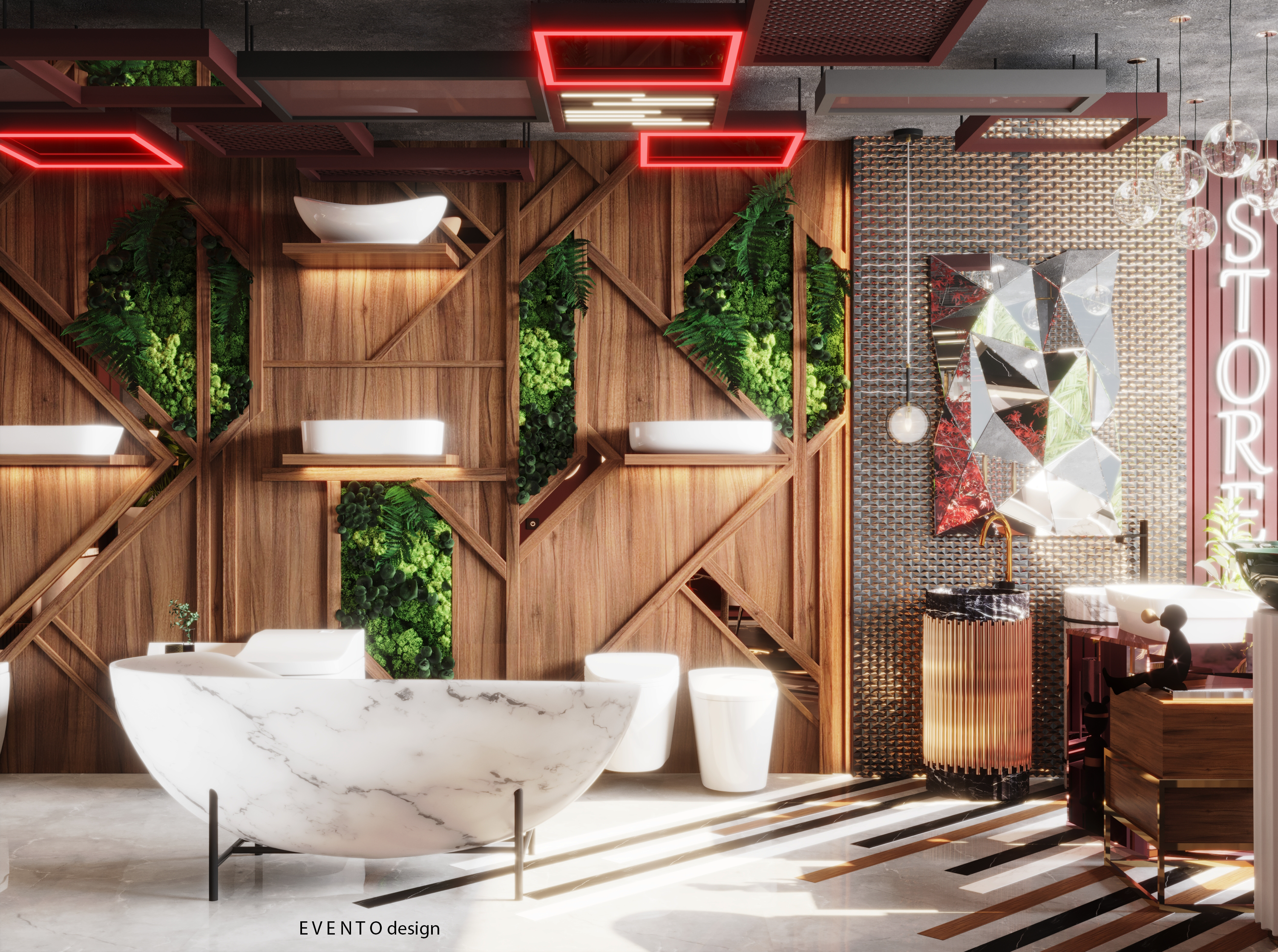 卫生洁具展厅丨SARA HAMED-15