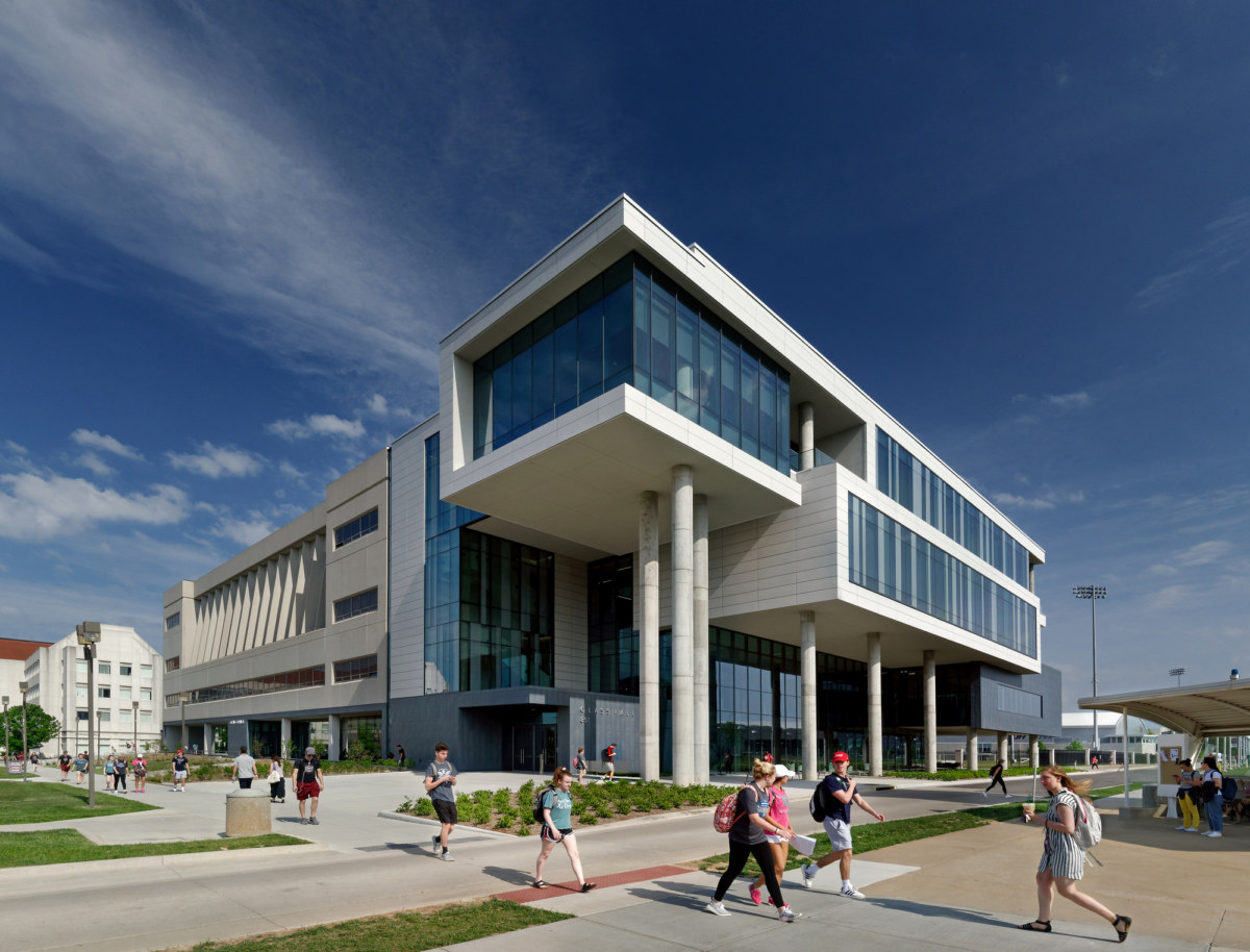 Missouri State 大学 Glass Hall 学生成功中心，打造现代教育协作空间-6