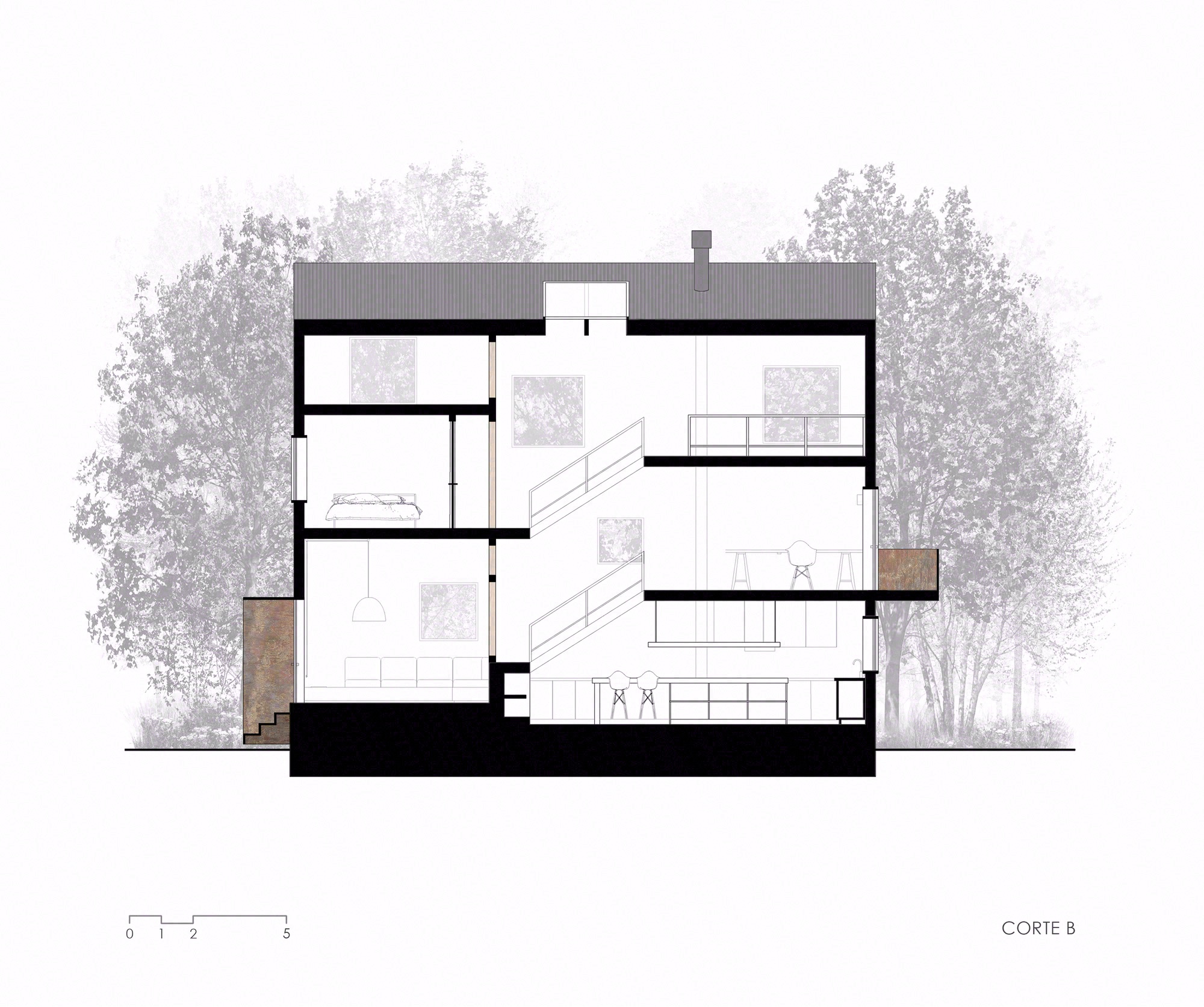 零之屋丨智利丨Estudio Sur Arquitectos-18