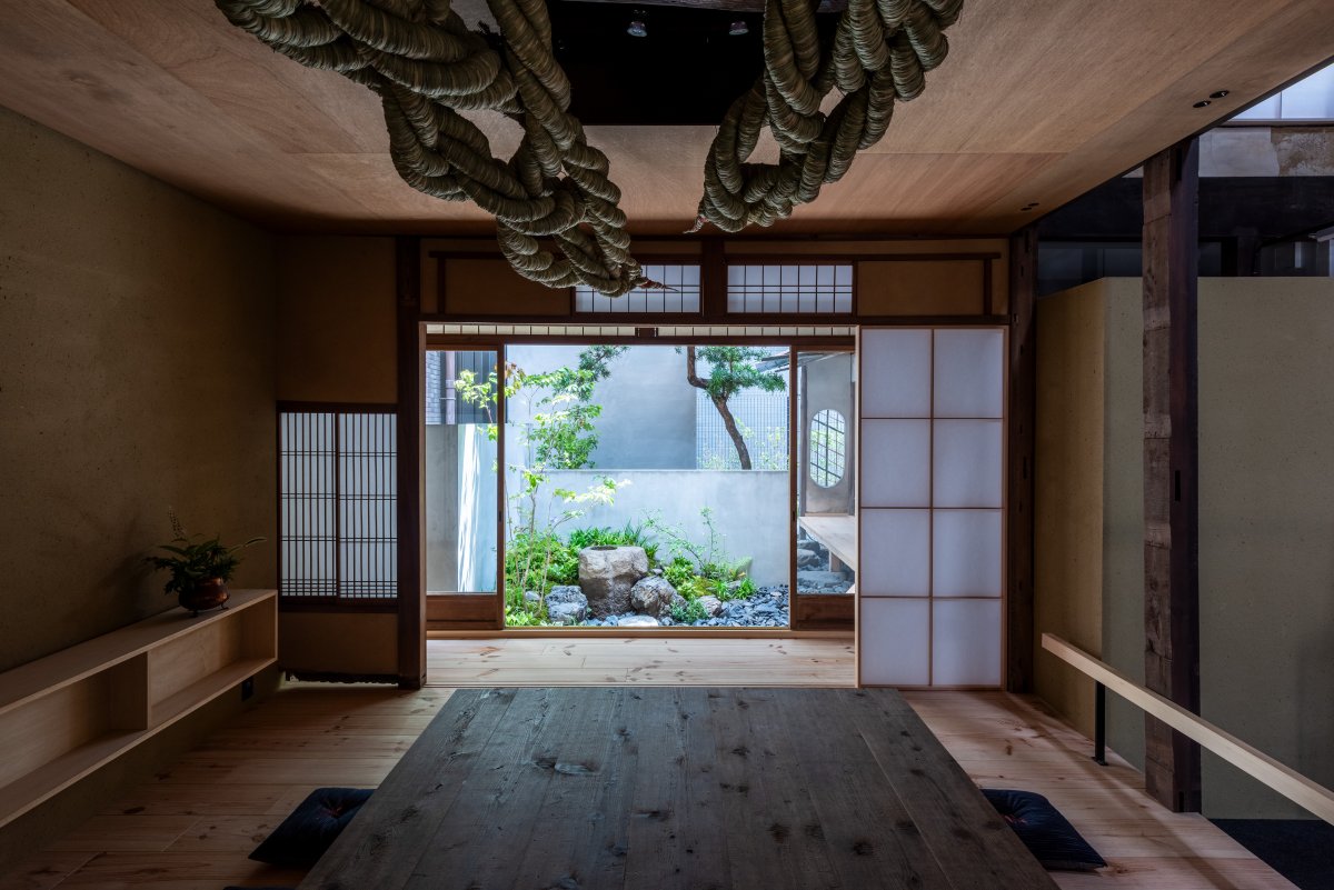 Kawamichiya Koshoan 荞麦面店丨日本京都丨tdAtelierEndoShojiroDesign-19