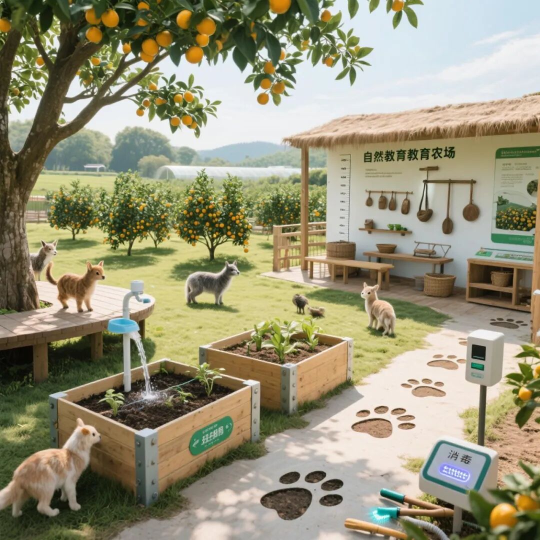 60亩地亲子教育研学基地规划方案：六大核心区打造沉浸式自然课堂-62