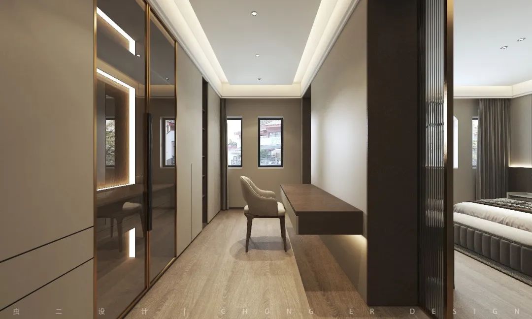 新泰铭流府邸别墅设计丨虫二设计-73