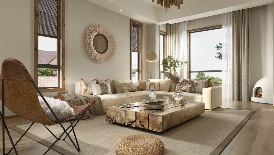 碧云尊邸现代度假空间设计丨中国上海丨尚层别墅装饰-7