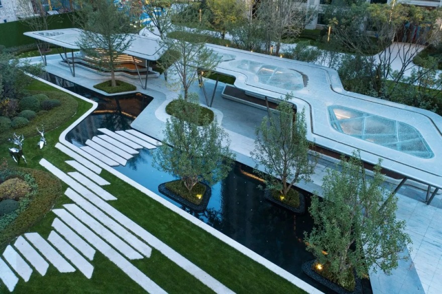 沈阳中海·棠颂景观设计丨中国和平丨易兰规划设计院-8