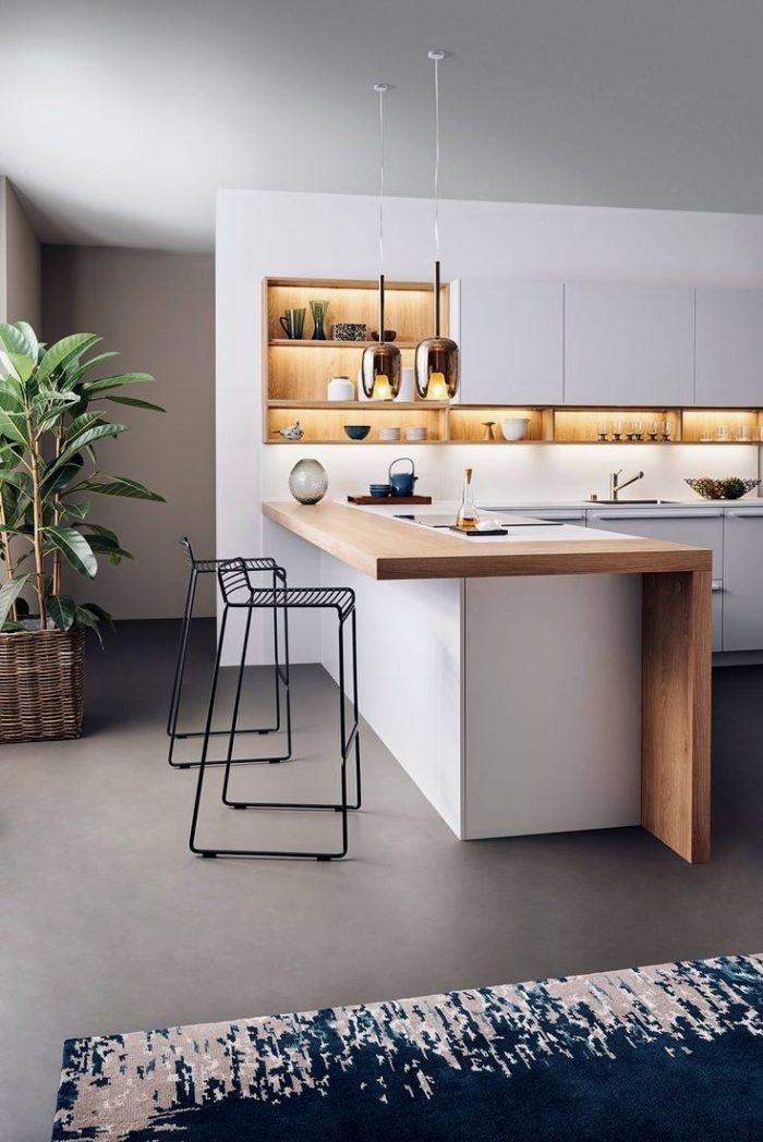 厨房与客厅一体化设计案例-192