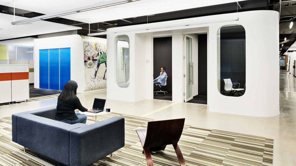 NVIDIA 奥斯汀办公室设计——打破隔阂，促进协作-4