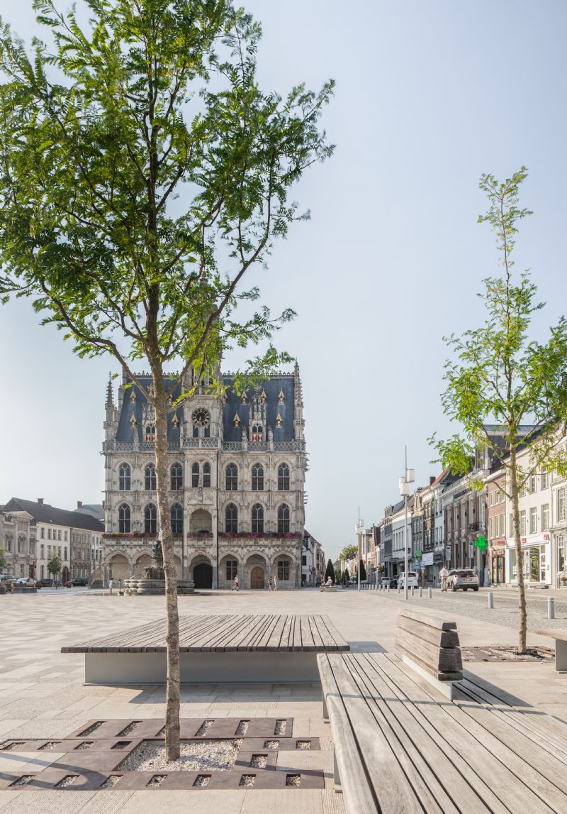 Oudenaarde市场周边环境改造项目丨Abscis Architecten-29