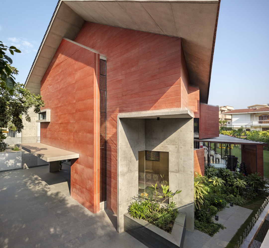 印度 Chromatic House · 色彩斑斓的童趣之家丨Anagram Architects-17