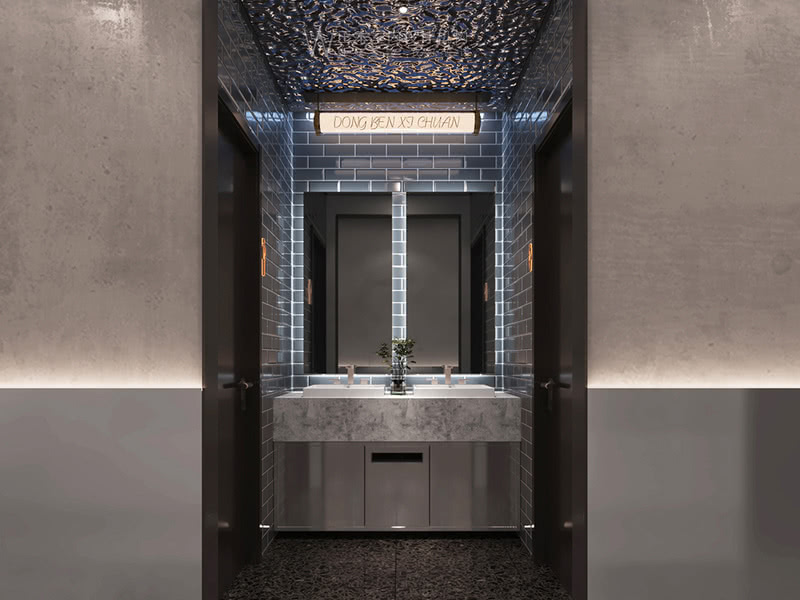 商丘东奔西串烧烤店设计项目-4