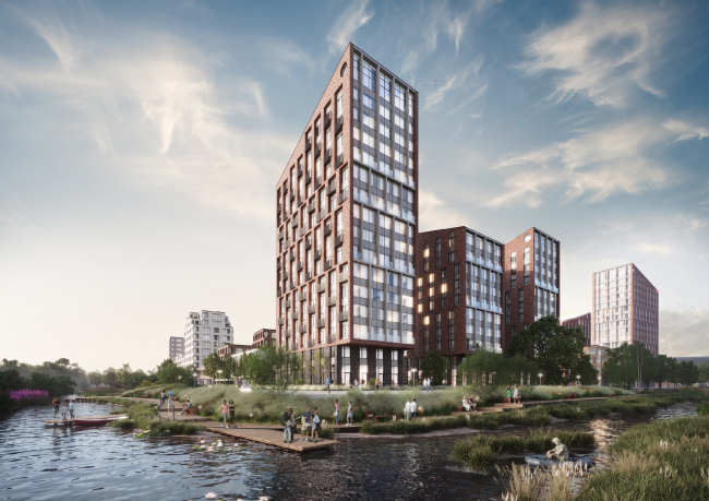 Naro  Fominsk中心岛屿新社区开发项目丨俄罗斯莫斯科-66