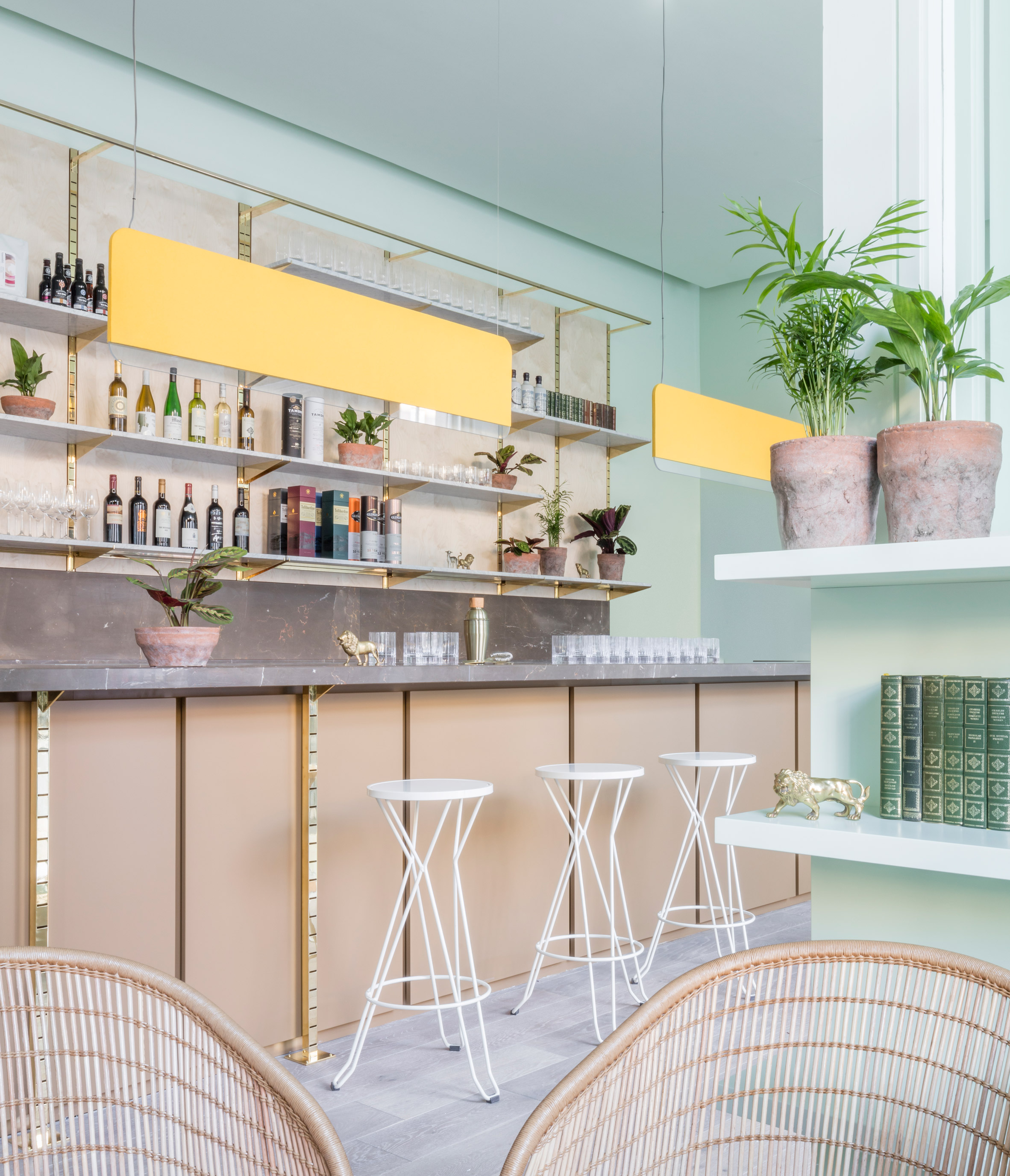 Grzywinski + Pons create "sophisticatedly tropical" interiors for Edinburgh's Eden Locke hotel-4