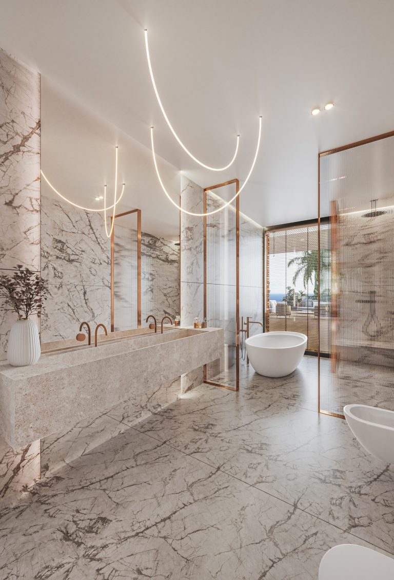 迈阿密独栋住宅室内设计丨美国迈阿密丨3Arch Design-41