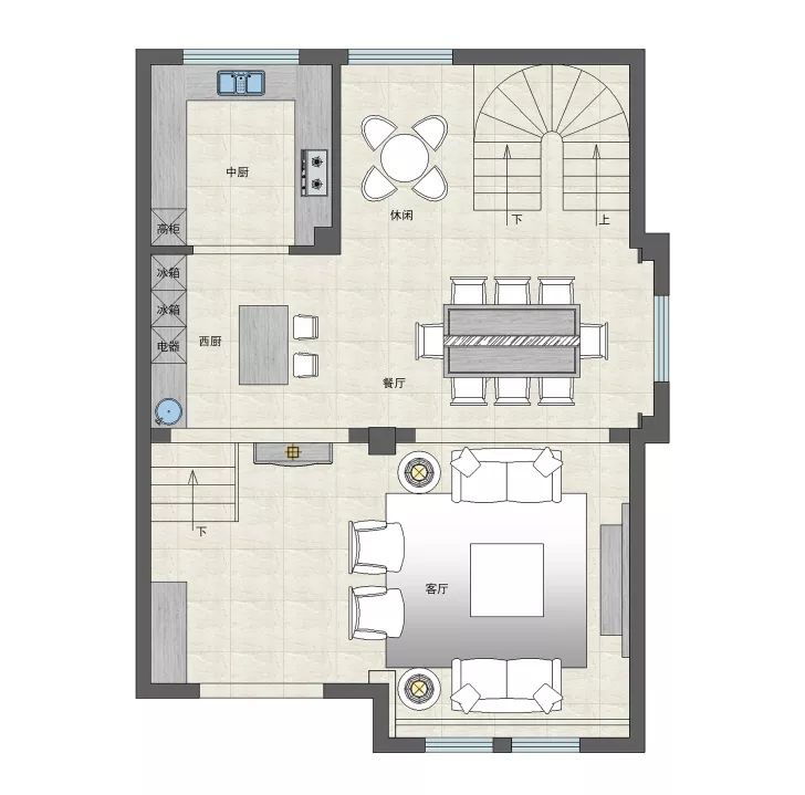 穿越时光的唐顿庄园,优雅复古的家-53