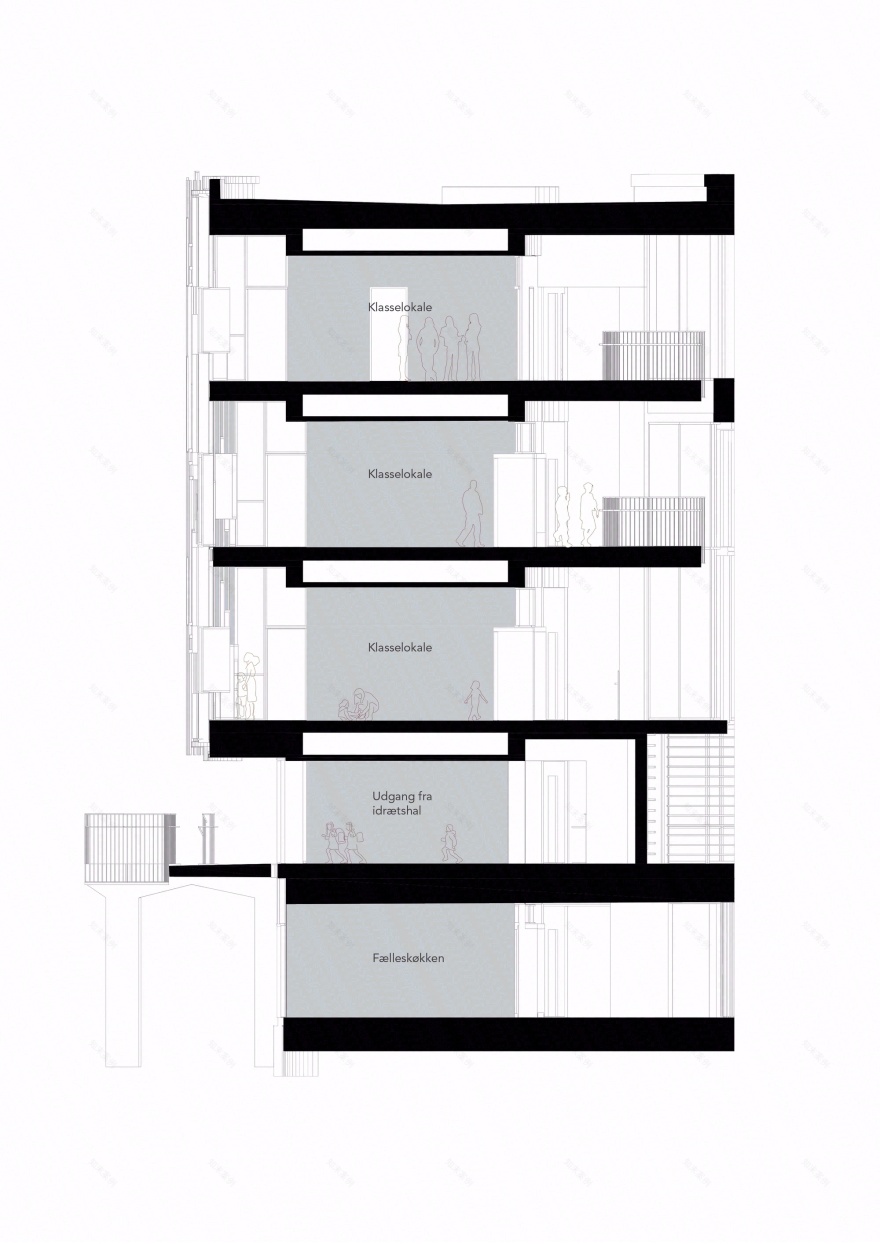 Kalvebod Fælled 学校丨丹麦哥本哈根丨Lundgaard & Tranberg Architects-39