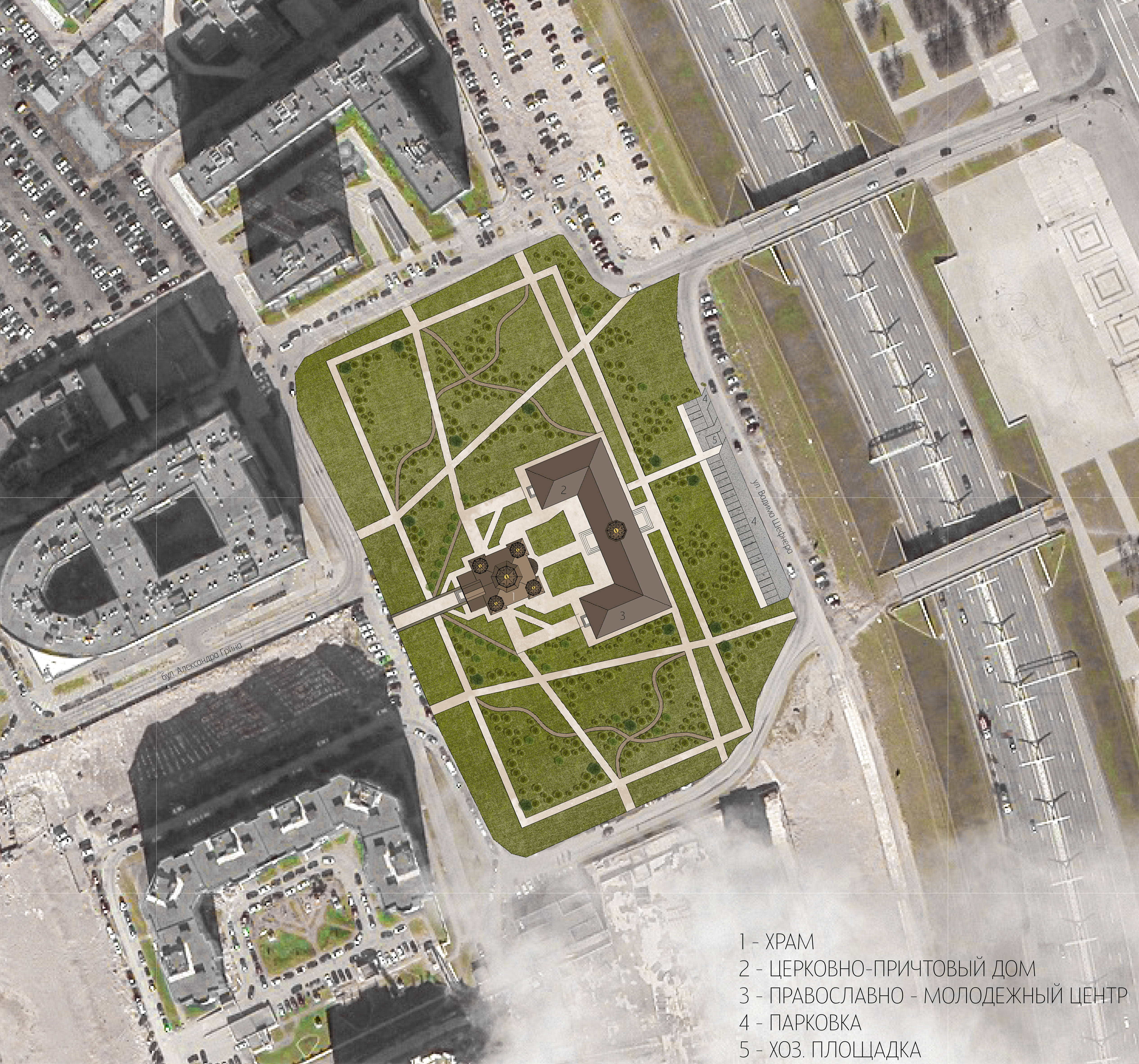 500人教堂建筑群项目丨俄罗斯圣彼得堡-7