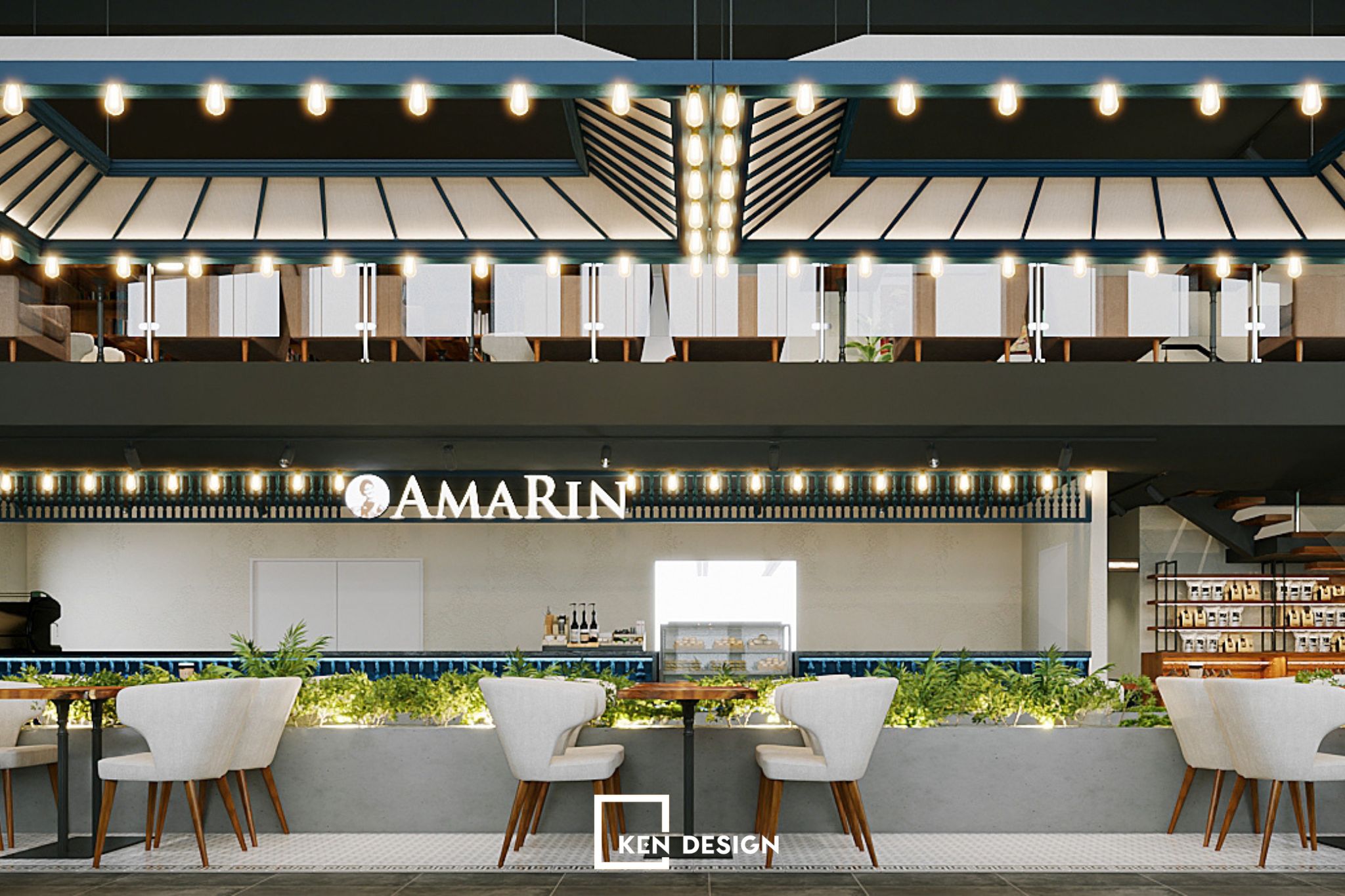 Amarin咖啡馆设计丨美国丨KenDesign-21