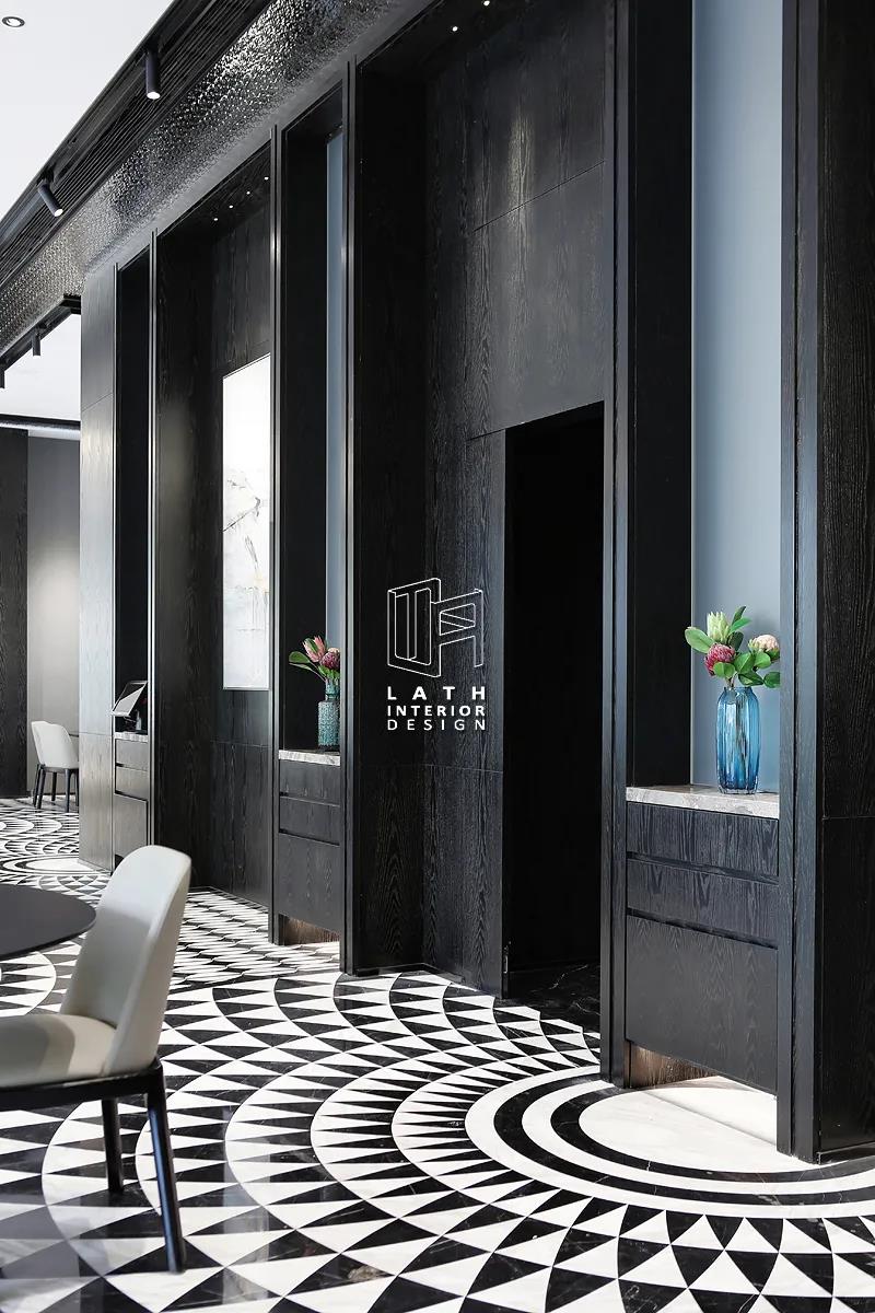 现代 Art Deco 风格餐厅设计-33