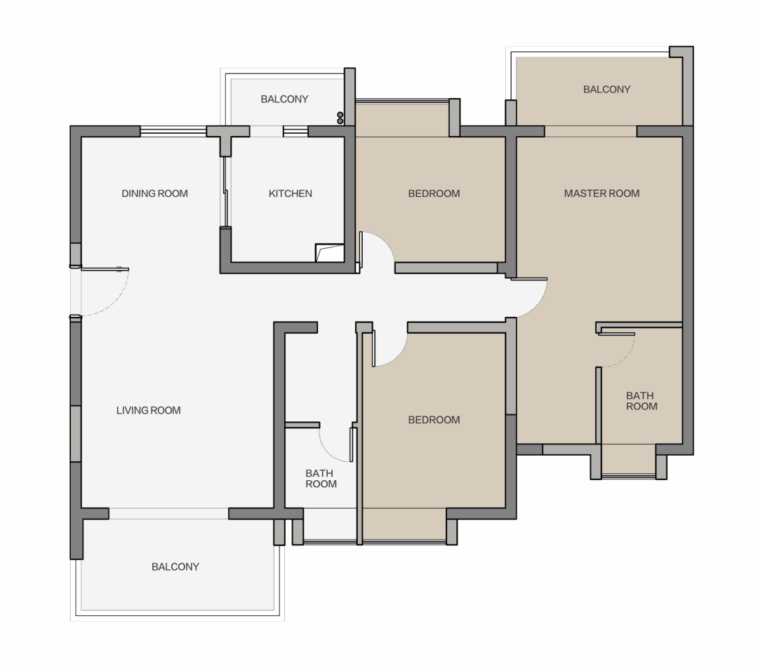 静谧黑+趣味橙，宁静自然的纯洁空间 | 宏福樘设计-47
