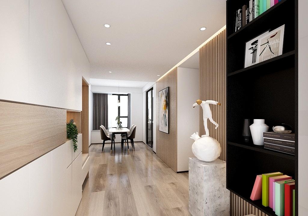 135m²现代简约之家-9