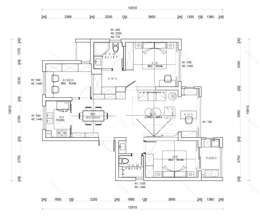 浙江台州奶油风家居设计丨中国台州丨铭品装饰-18