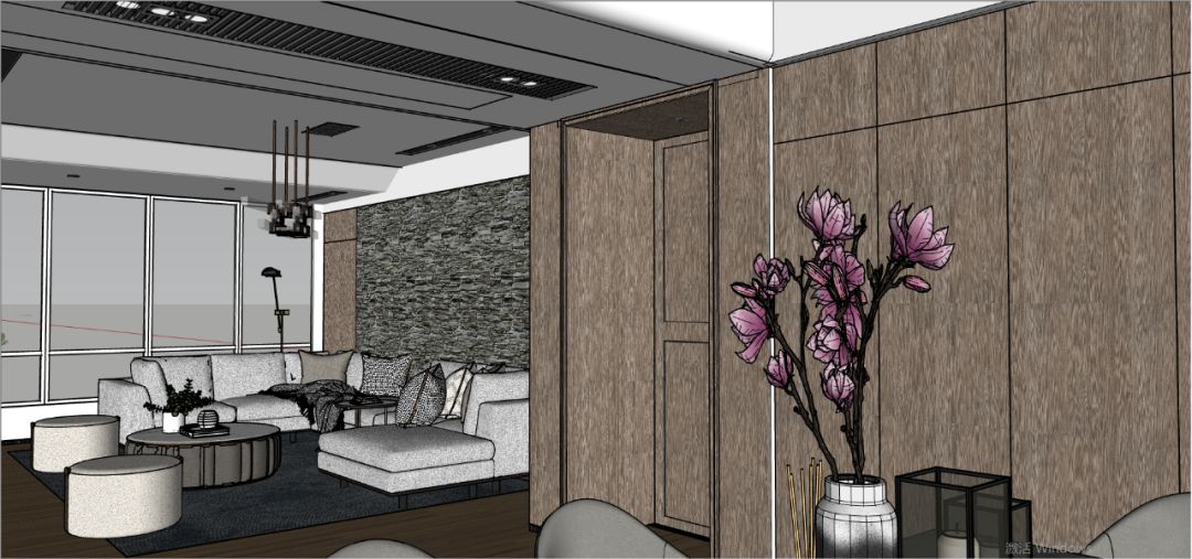 设计师陈振飞的极简之家 | 郴州建发央玺的精致之作-15