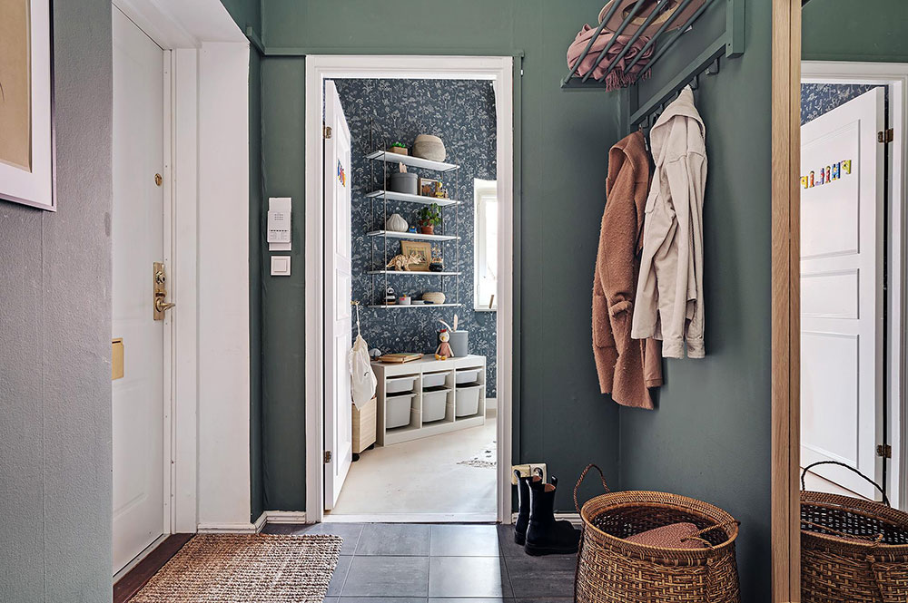 温馨时尚的 80 平米斯堪的纳维亚风格公寓-25