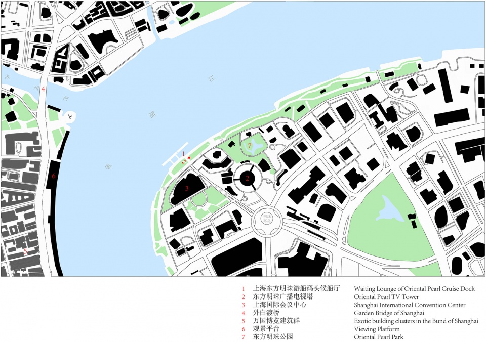 东方明珠游船码头候船厅丨致正建筑工作室-80