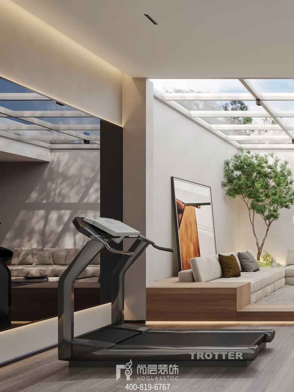 全案整装｜550 ㎡舒适私宅：和光同尘、与时舒卷-36