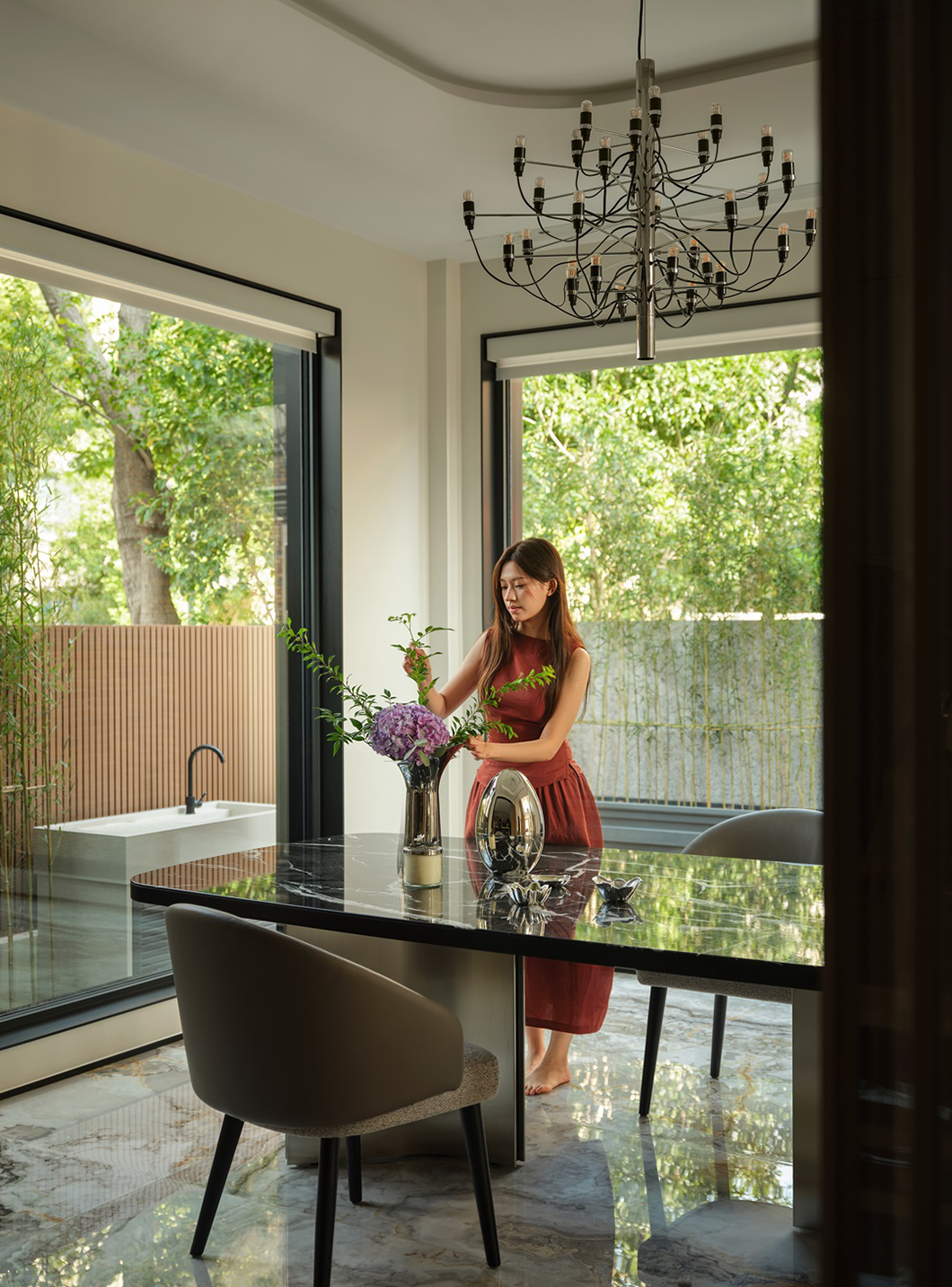 简约自然风充满幸福感的家丨中国苏州丨上邸设计-18