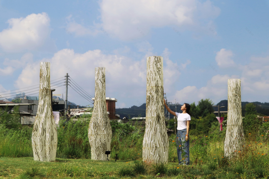 苔藓柱丨韩国丨Yong Ju Lee Architecture-14