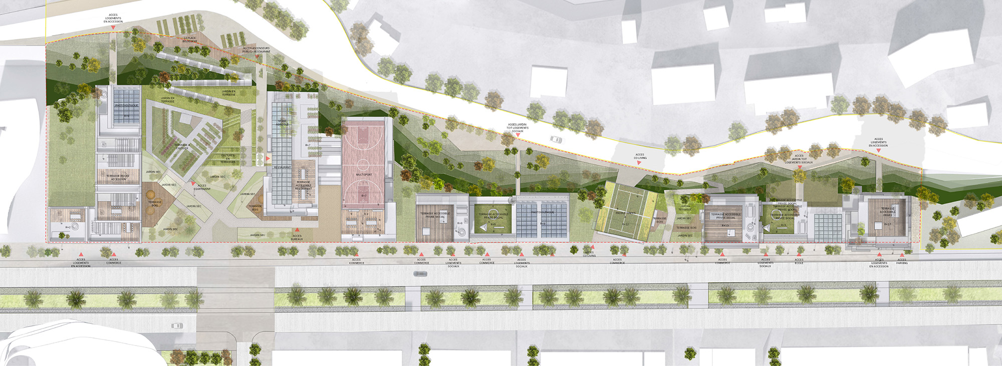 Ilot des Maraîchers - La Compagnie du Paysage-35