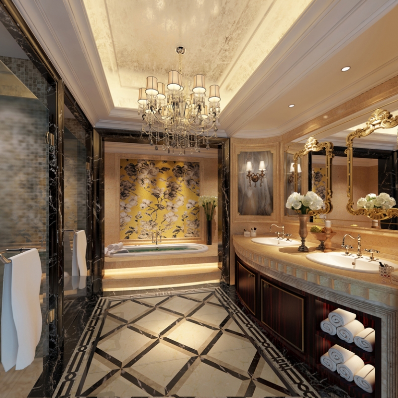 隆豪别墅样板房项目-14