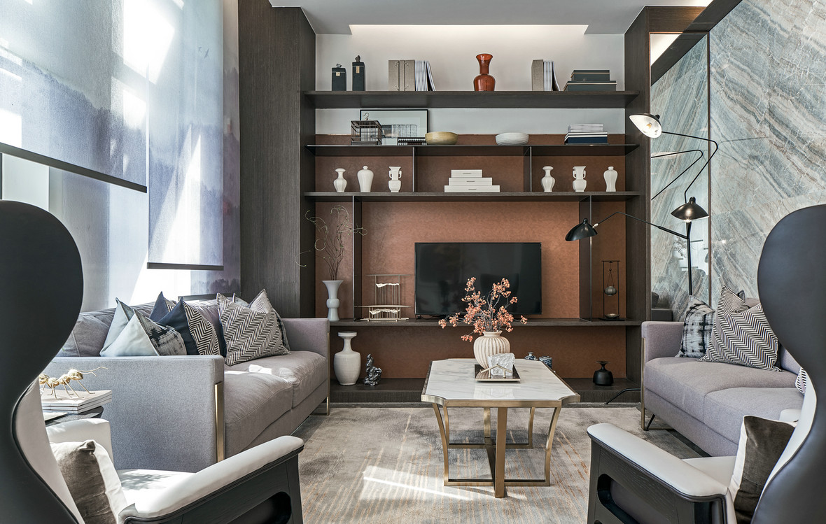 华夏天璟湾别墅群A6会所  优联智合环境艺术设计-8