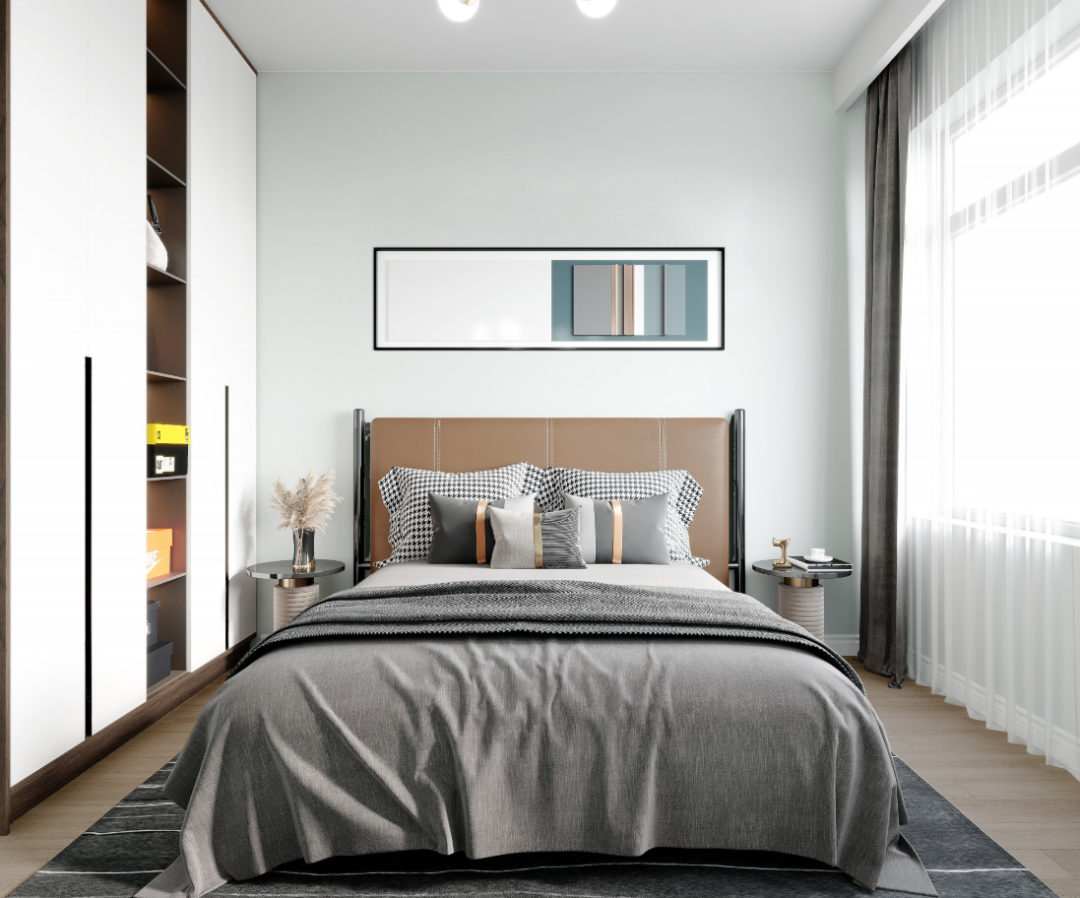 南国鼎峰龙岸 140㎡现代舒适家居丨鼎墅设计｜刘盛-23