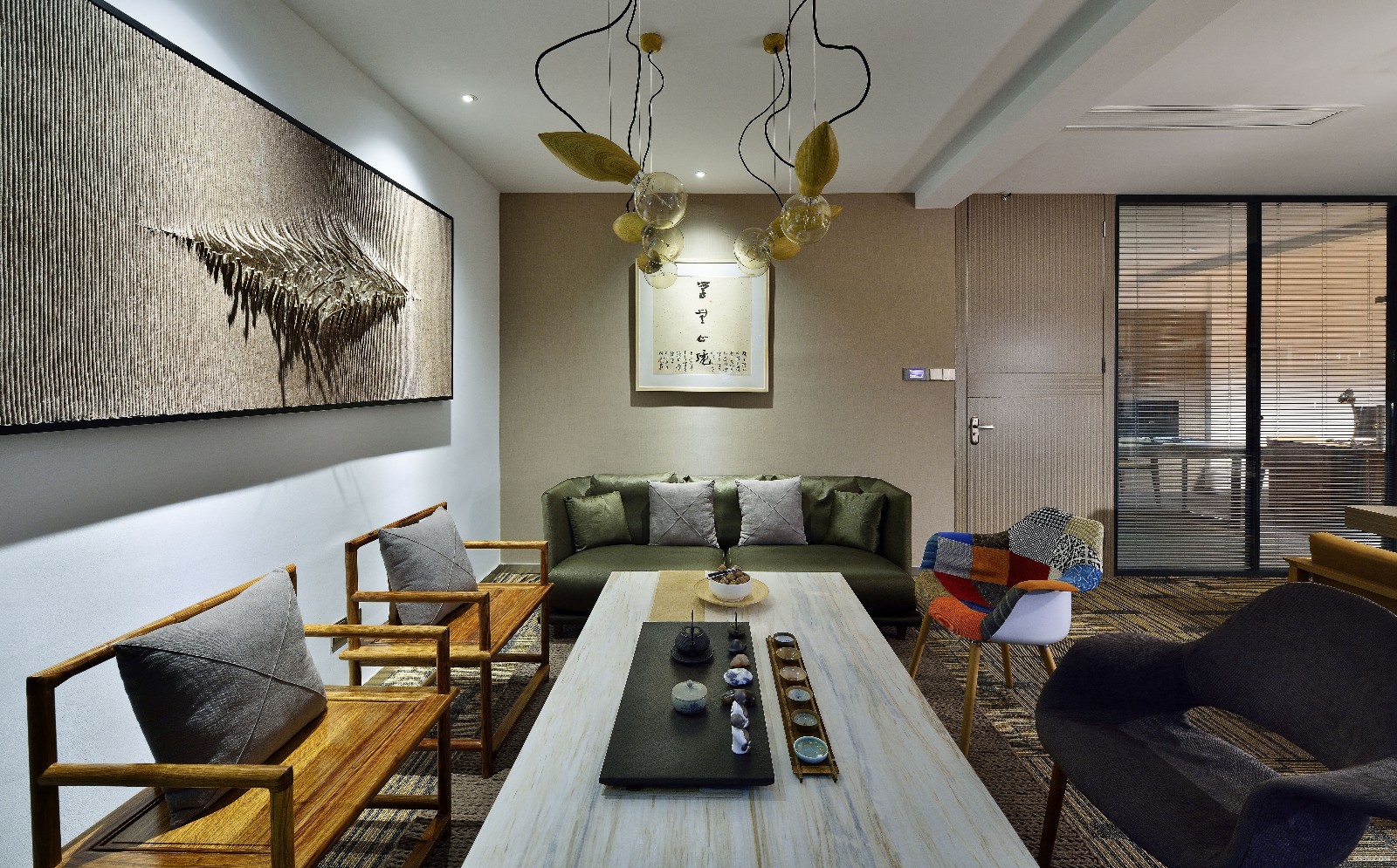 福州乌山荣域现代住宅 | 玩转跨文化意向的冷静多元设计-20