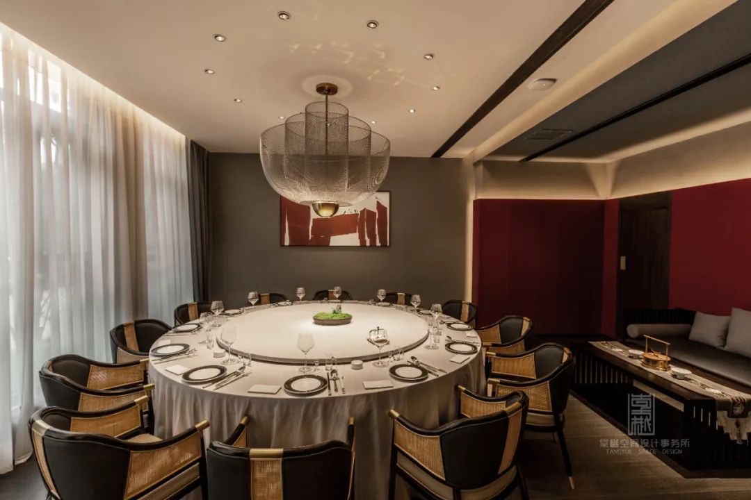 张公馆•海鲜和牛火锅店丨中国洛阳丨堂樾空间设计事务所-34