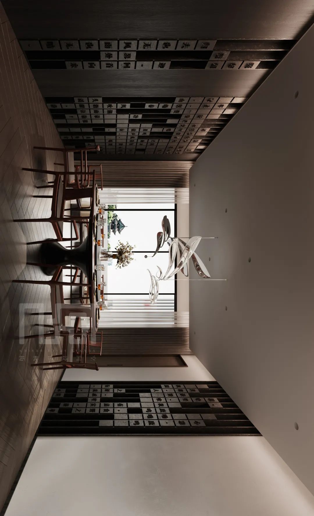《九盏|| 冬饮》 | 九重天包间设计，古韵诗意与现代审美融合-16