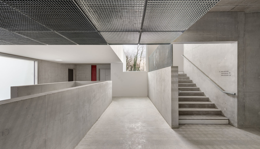 弗朗什 孔泰高级工程学院(ISIFC)新建筑设计丨法国贝桑松丨Dominique Coulon & Associés-21