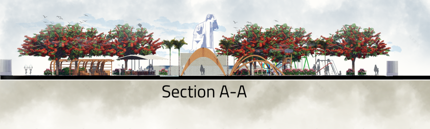 开罗大学景观设计项目丨埃及开罗丨开罗大学建筑系-13