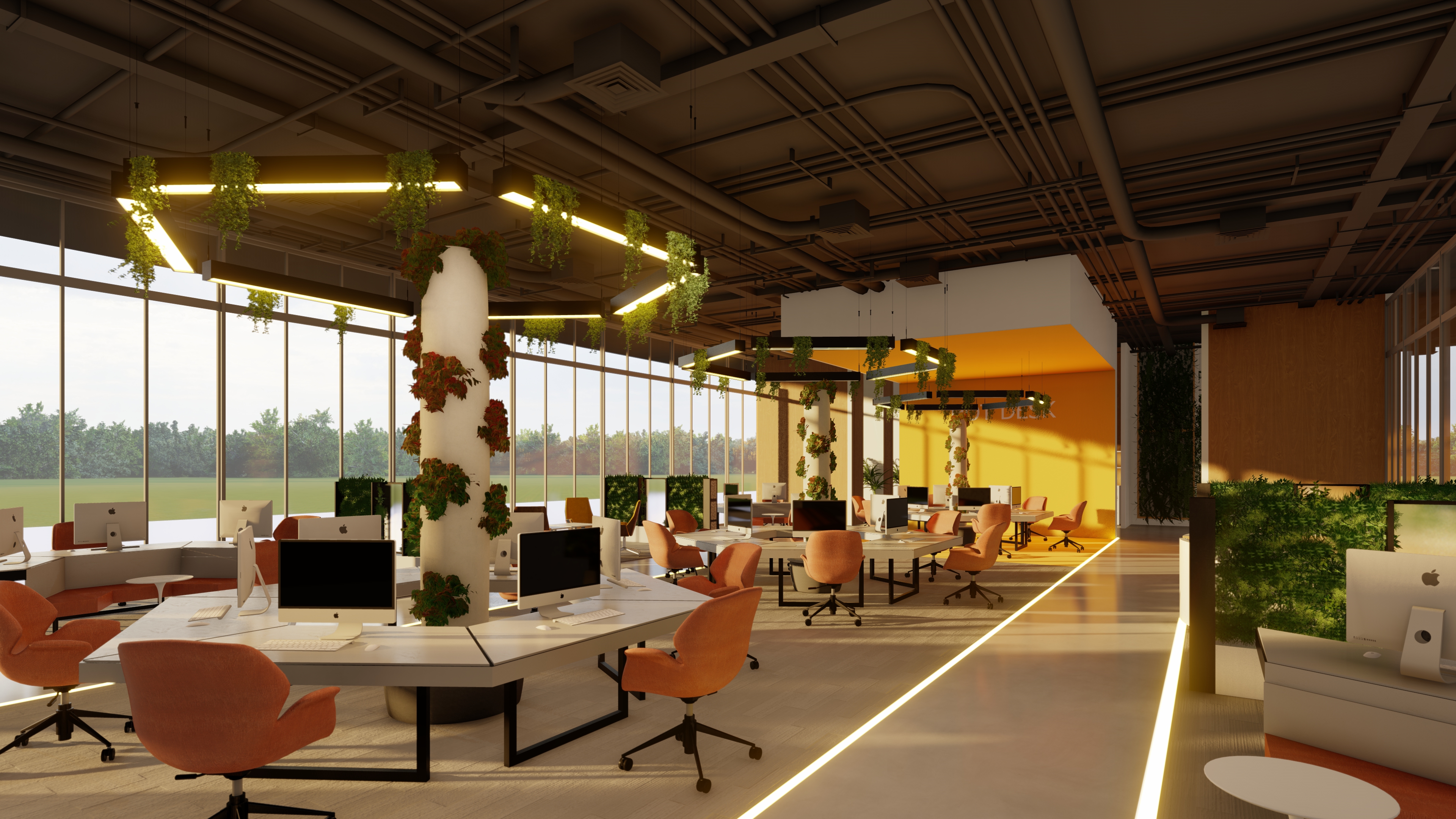 办公空间动画丨沙特阿拉伯吉达-9