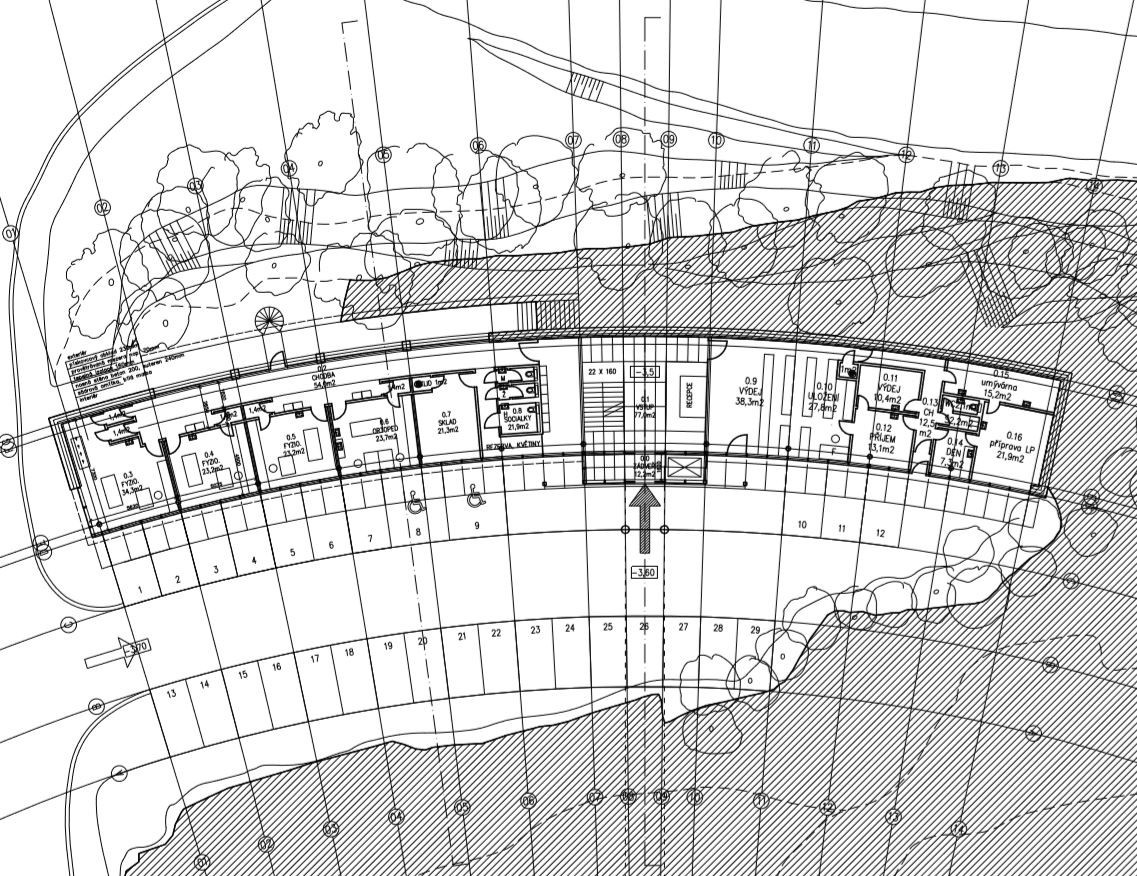 Dr· Pírka诊所新楼与森林公园岩石连接项目丨捷克丨Huť architektury Martin Rajniš-51