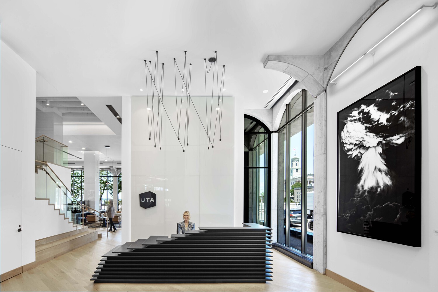 美国 UTA 娱乐公司时尚办公空间丨美国纳什维尔丨HASTINGS Architecture-17