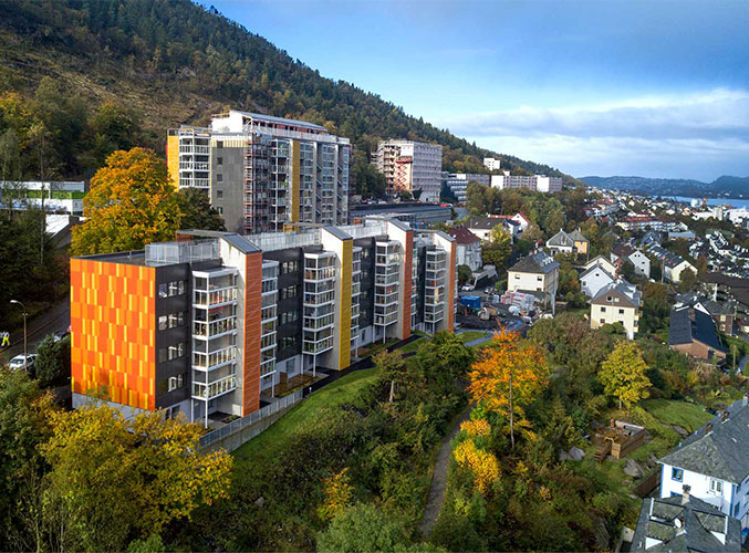 Solheimslien borettslag住宅扩建项目丨挪威丨Arkitektgruppen Cubus A,S-0