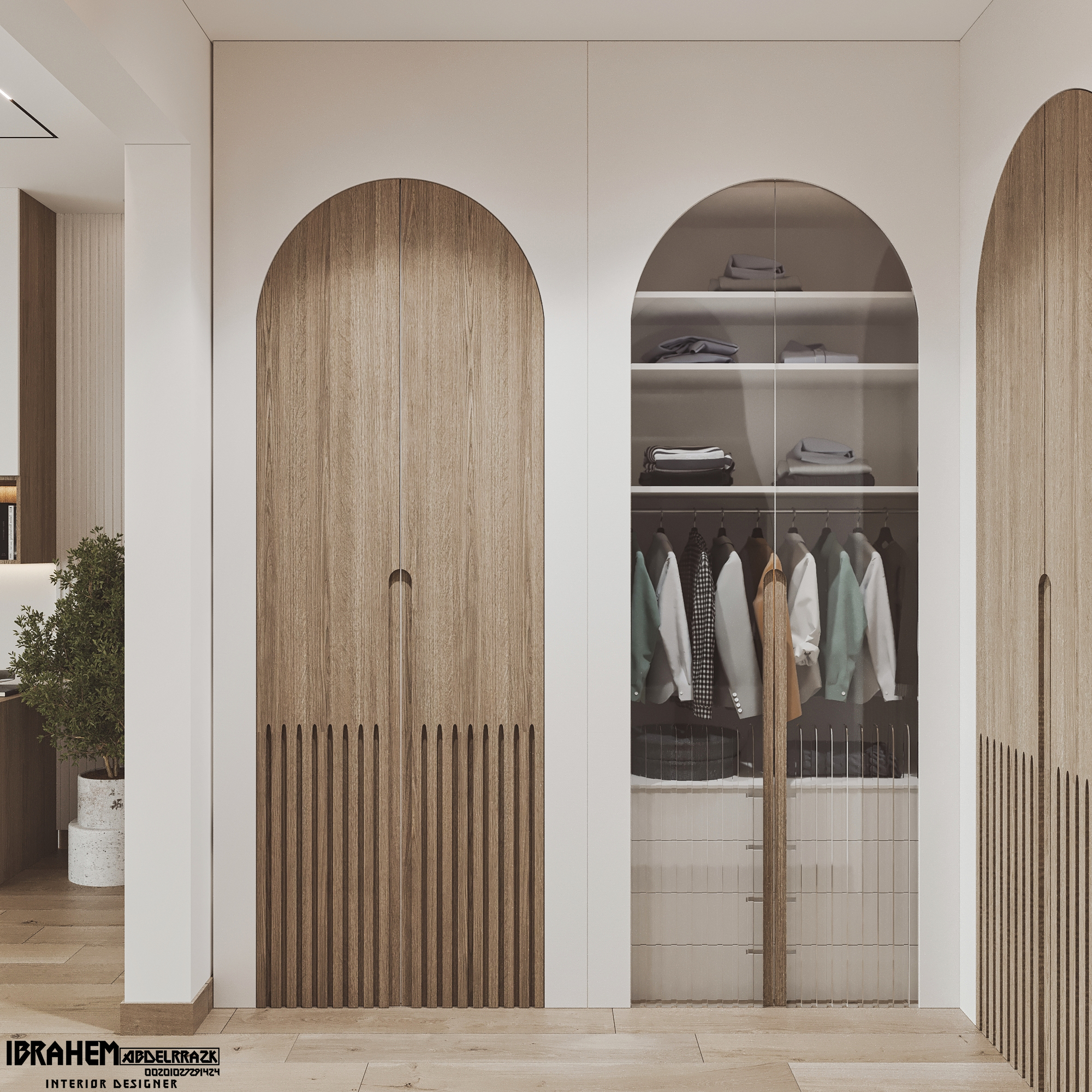 双卧室设计丨IBRAHIM ABDELRAZK-12