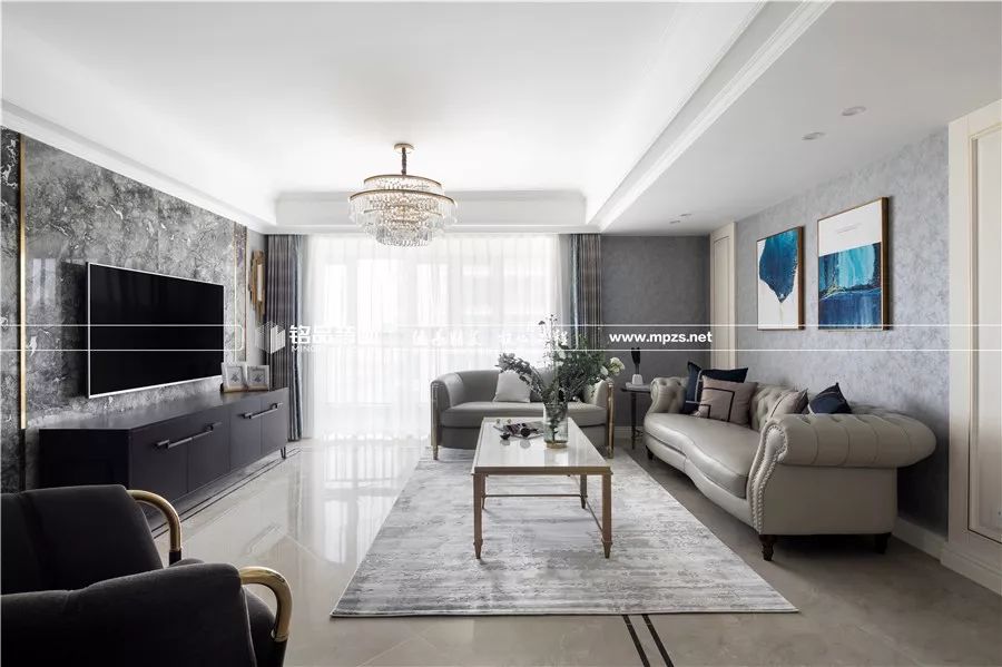 125m²轻奢家居，打造舒适通透生活空间-6