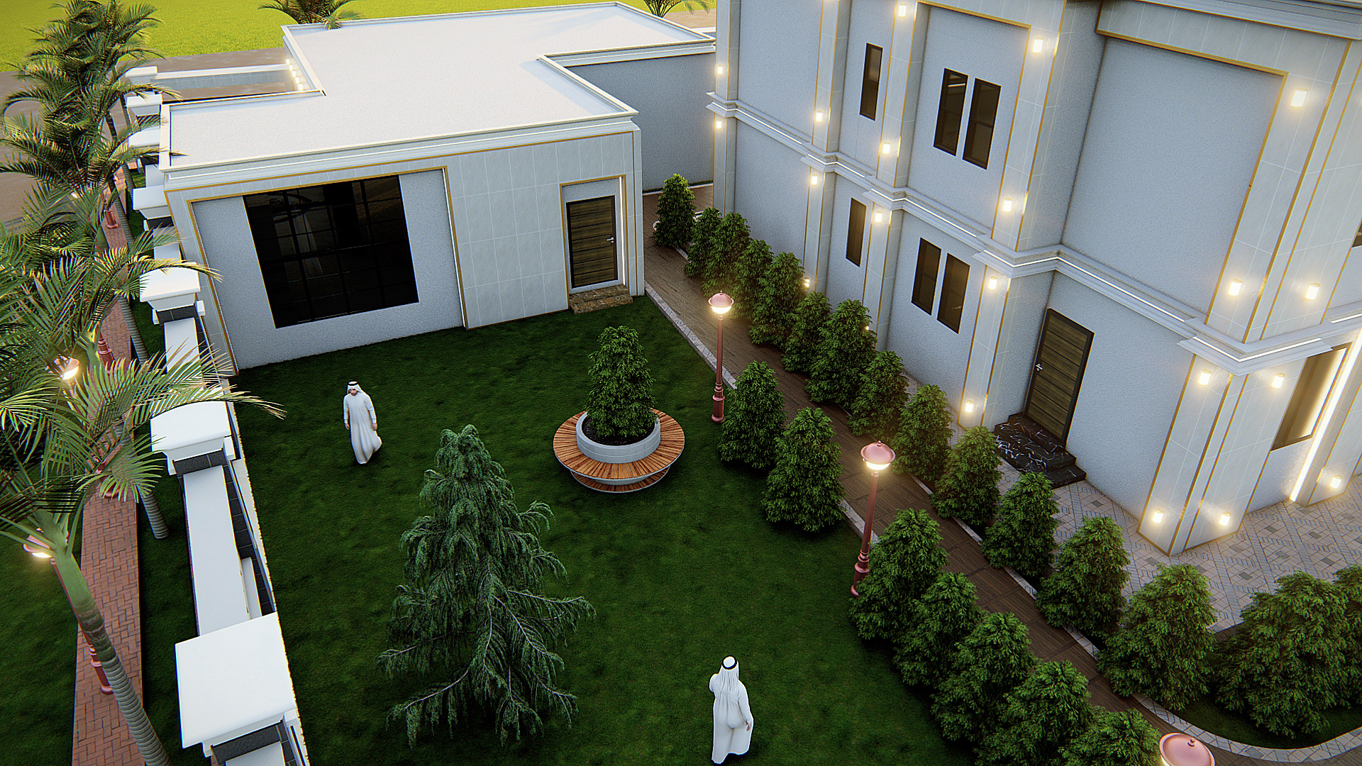 تصميم لفيللا سكنيه كامله بالسعودية-6