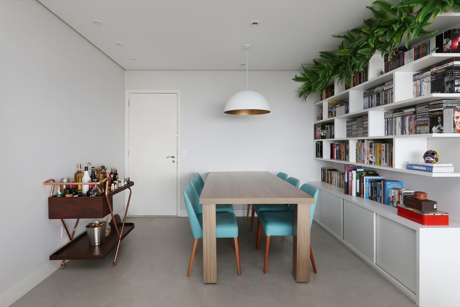 圣保罗 Aclimação 公寓 | 木质魅力与现代工业风-5