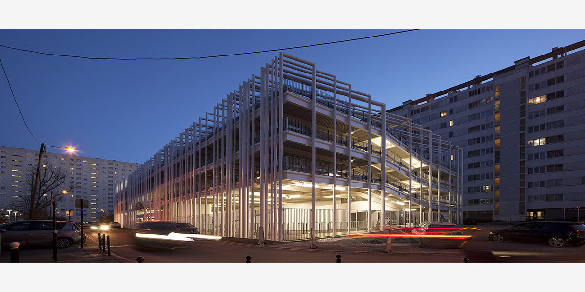 Parking silo au cœur d'un grand ensemble - CoCo architectureCoCo architecture-20