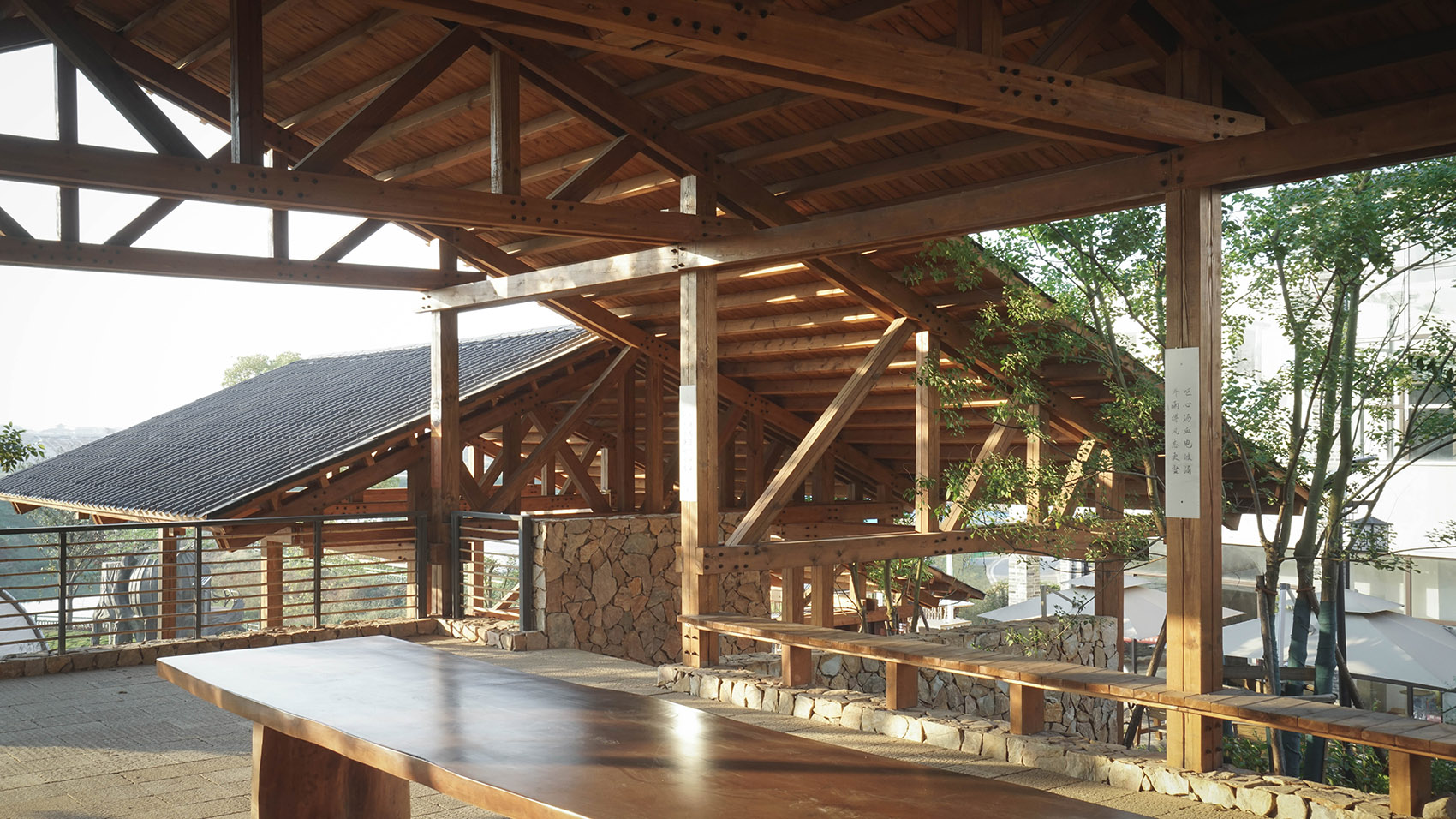 连续屋面东阳村木构实践丨中国江西丨繁星建筑工作室-28