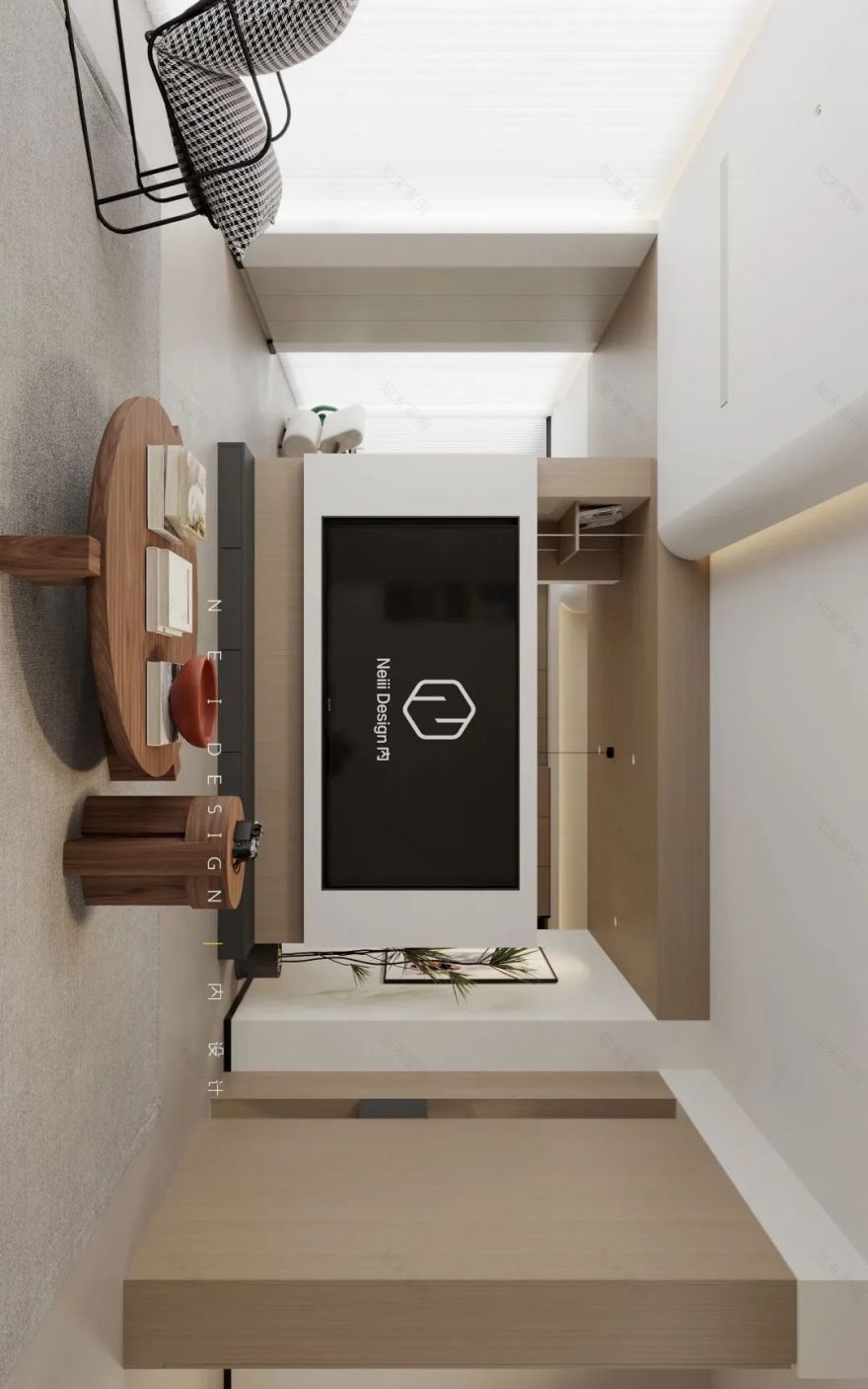 桂林院子大平层自然美学与亲子空间融合设计丨中国桂林丨内空间设计机构-7